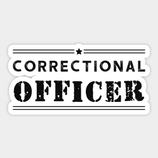 Correctional Officer Sticker